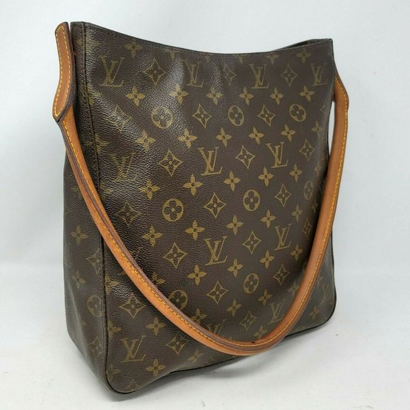 COPY - Louis Vuitton Looping GM Monogram Canvas Leather Shoulder Bag Authentic … - Picture 2 of 12